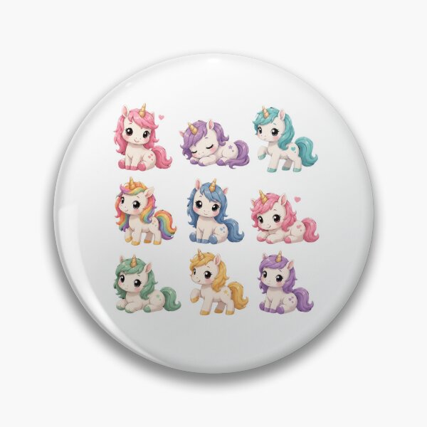 Item preview, Cute Kawaii Unicorn Collection designed and sold by MySthore.