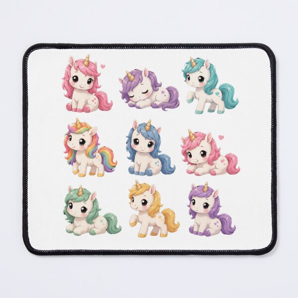 Item preview, Cute Kawaii Unicorn Collection designed and sold by MySthore.