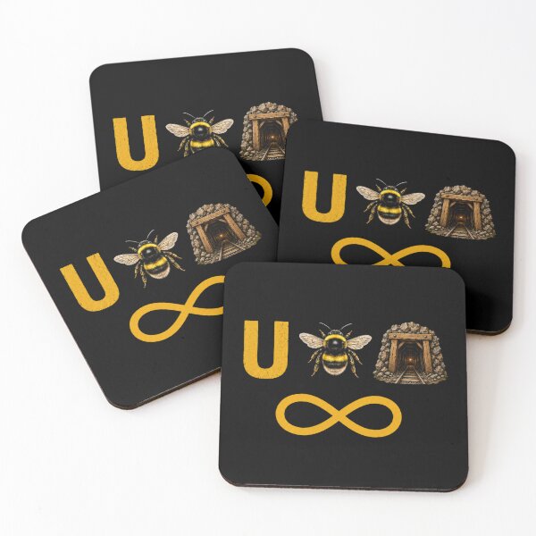 Item preview, U Bee Mine Forever - Cute Rebus Love Design designed and sold by Sonofwilliam.