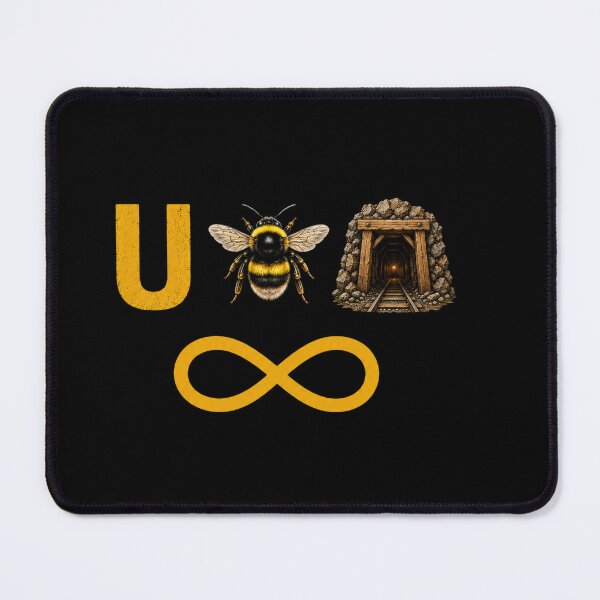 Item preview, U Bee Mine Forever - Cute Rebus Love Design designed and sold by Sonofwilliam.