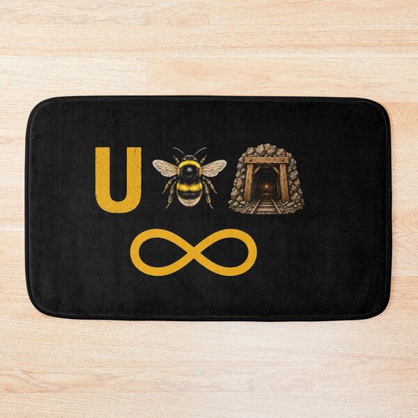 Item preview, U Bee Mine Forever - Cute Rebus Love Design designed and sold by Sonofwilliam.