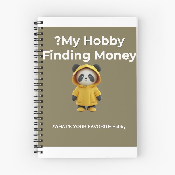 Item preview, Cute Panda My Hobby Finding Money Funny Quote Shirt designed and sold by Penguin Mood .