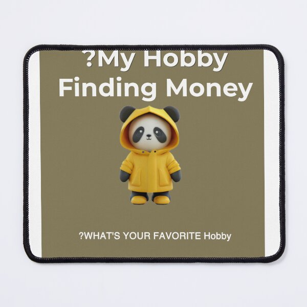 Item preview, Cute Panda My Hobby Finding Money Funny Quote Shirt designed and sold by Penguin Mood .