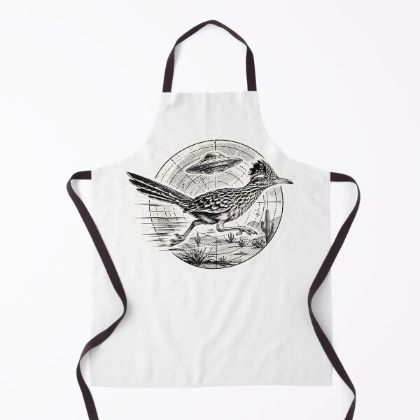 Item preview, Roadrunner UFO Abduction Vintage Desert UFO Bird designed and sold by Neurospicy Trolls.
