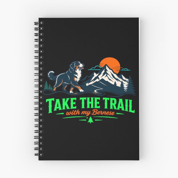 Item preview, Take The Trail With My Bernese Mountain Dog Hiker Gift designed and sold by ShetuAhsan.