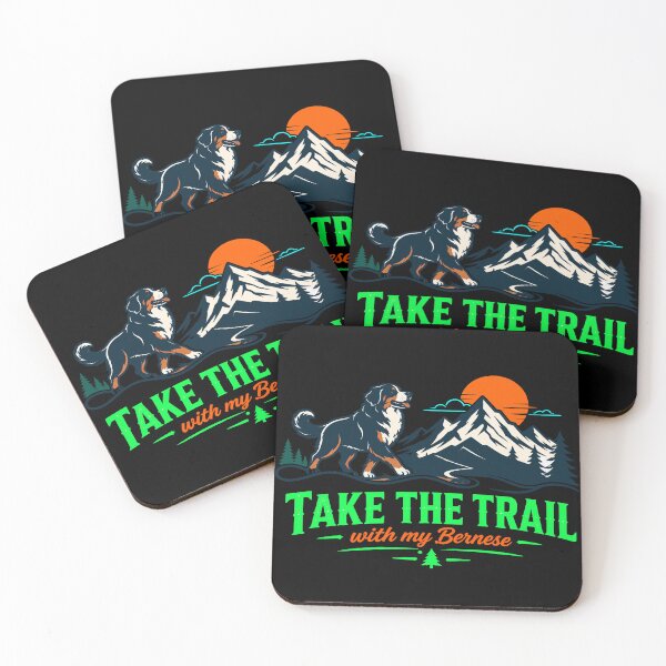 Item preview, Take The Trail With My Bernese Mountain Dog Hiker Gift designed and sold by ShetuAhsan.
