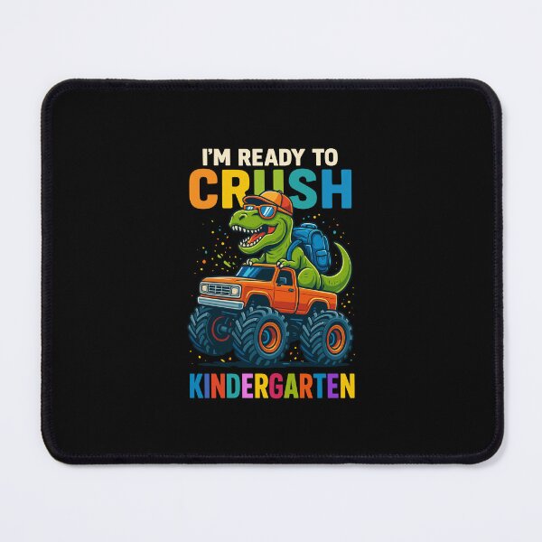 Item preview, I'm Ready To Crush Kindergarten Dinosaur Monster Truck designed and sold by MysticMirth.