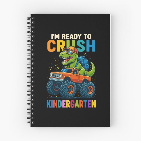 Item preview, I'm Ready To Crush Kindergarten Dinosaur Monster Truck designed and sold by MysticMirth.