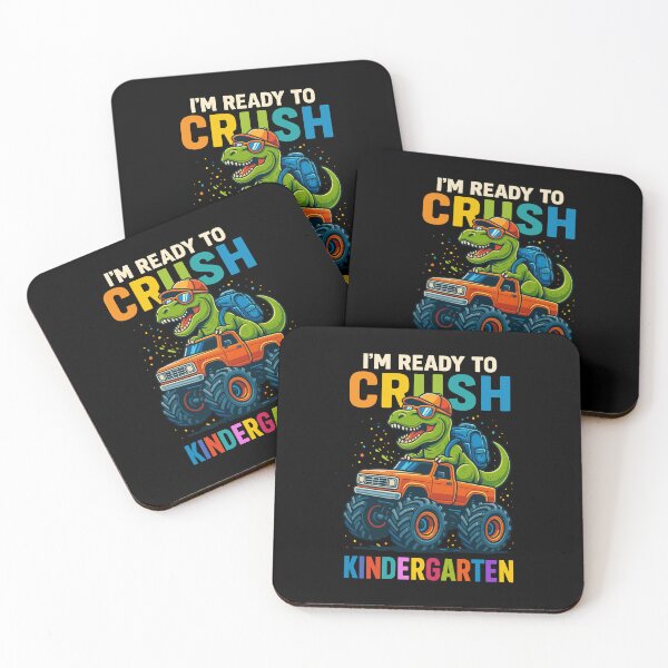 Item preview, I'm Ready To Crush Kindergarten Dinosaur Monster Truck designed and sold by MysticMirth.