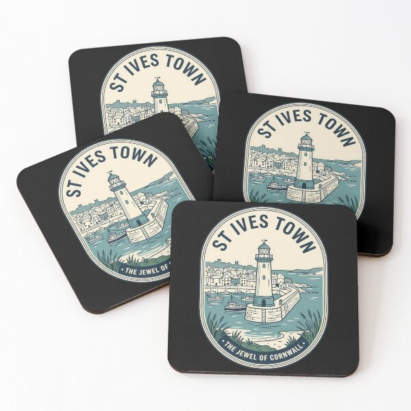 Item preview, St Ives Town Cornwall Vintage Travel Emblem designed and sold by k3rstman1.