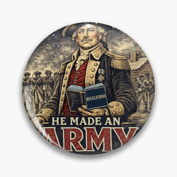 Item preview, Baron von Steuben — He Made an Army at Valley Forge designed and sold by Past in Threads.