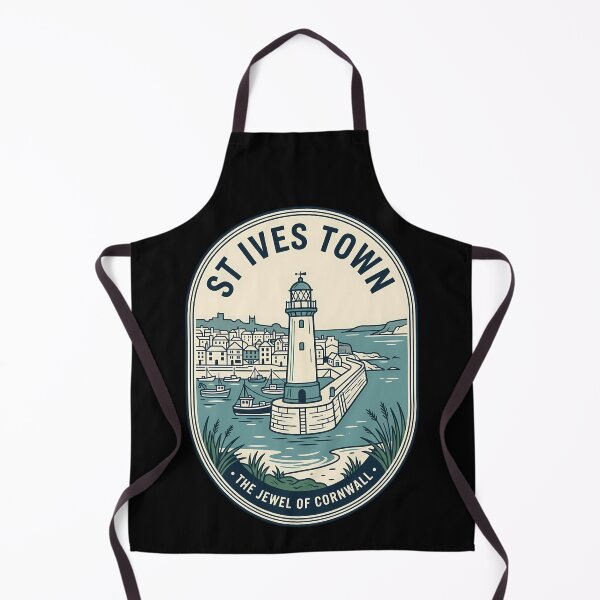 Item preview, St Ives Town Cornwall Vintage Travel Emblem designed and sold by k3rstman1.