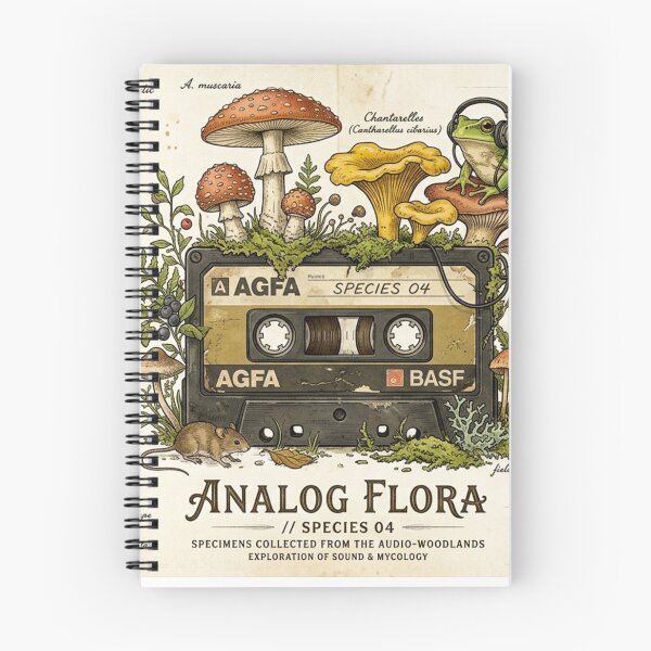 Item preview, Analog Flora – “Species 04: Audio Woodlands” designed and sold by DecibelDecor034.