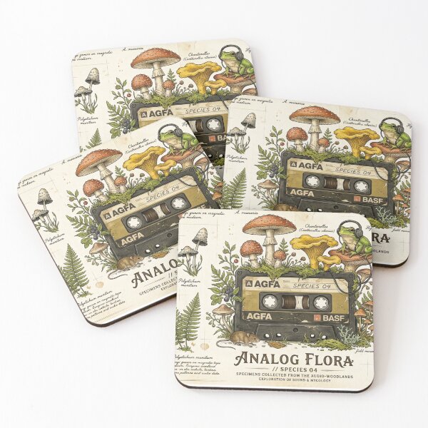 Item preview, Analog Flora – “Species 04: Audio Woodlands” designed and sold by DecibelDecor034.