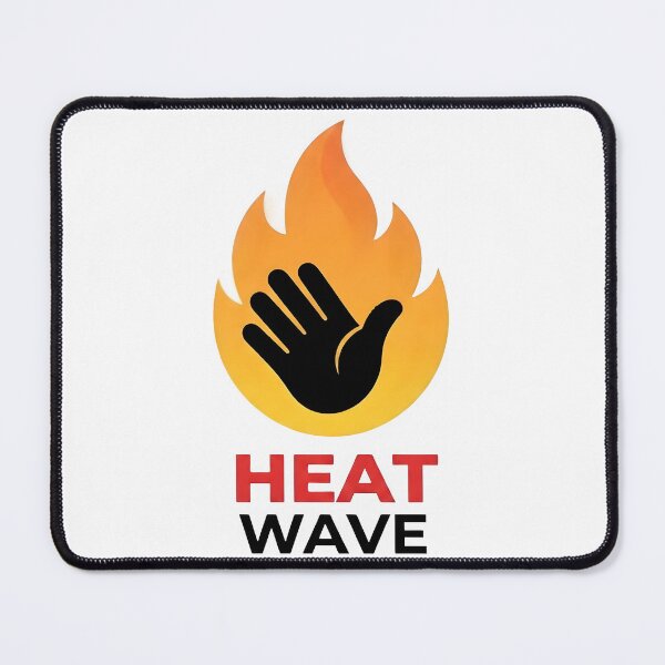 Item preview, Heat Wave Pun designed and sold by Murvel-Ink.