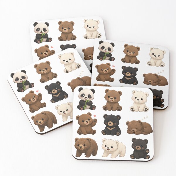 Item preview, Cute Kawaii Bear Collection designed and sold by MySthore.
