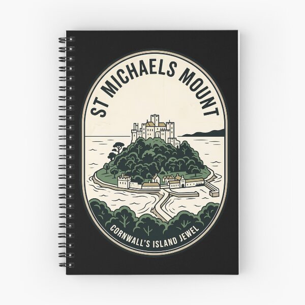 Item preview, St Michaels Mount Cornwall Vintage Travel Emblem designed and sold by k3rstman1.