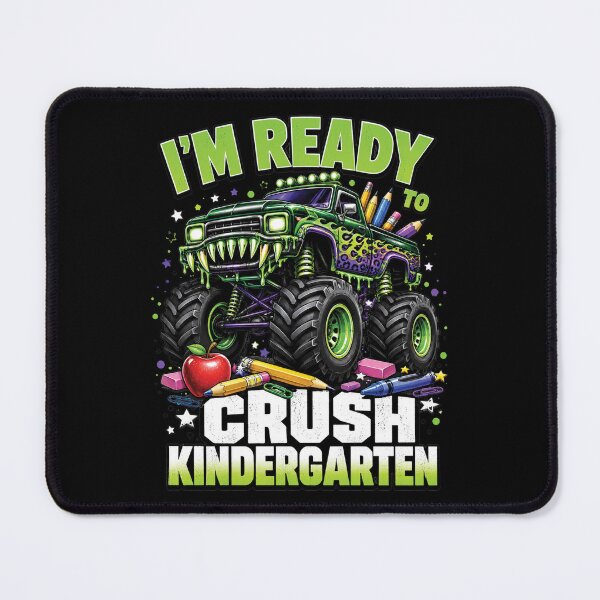 Item preview, I'm Ready To Crush Kindergarten Monster Truck Boys designed and sold by WatercolourferS.