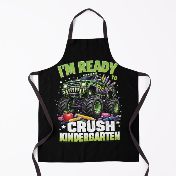 Item preview, I'm Ready To Crush Kindergarten Monster Truck Boys designed and sold by WatercolourferS.