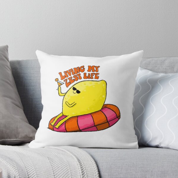 Item preview, Living my zest life - lemon designed and sold by BluluStudio.