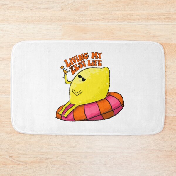 Item preview, Living my zest life - lemon designed and sold by BluluStudio.