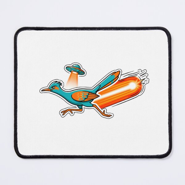 Item preview, Fast Roadrunner UFO Funny Desert Bird Retro Sci Fi Birder Funny designed and sold by Neurospicy Trolls.