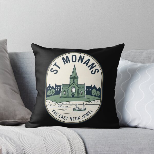 Item preview, St Monans Scotland Coast Vintage Travel Emblem designed and sold by k3rstman1.