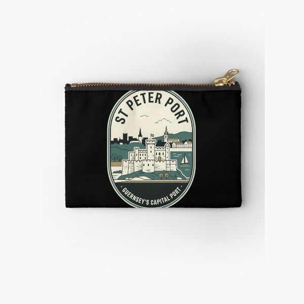 Item preview, St Peter Port Guernsey Vintage Travel Emblem designed and sold by k3rstman1.