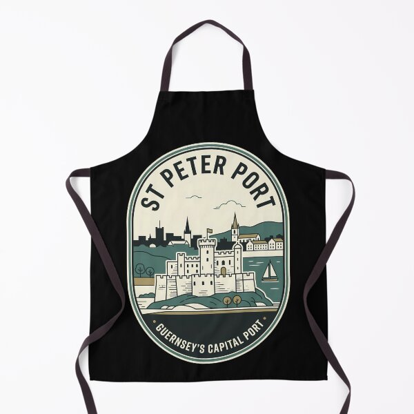 Item preview, St Peter Port Guernsey Vintage Travel Emblem designed and sold by k3rstman1.