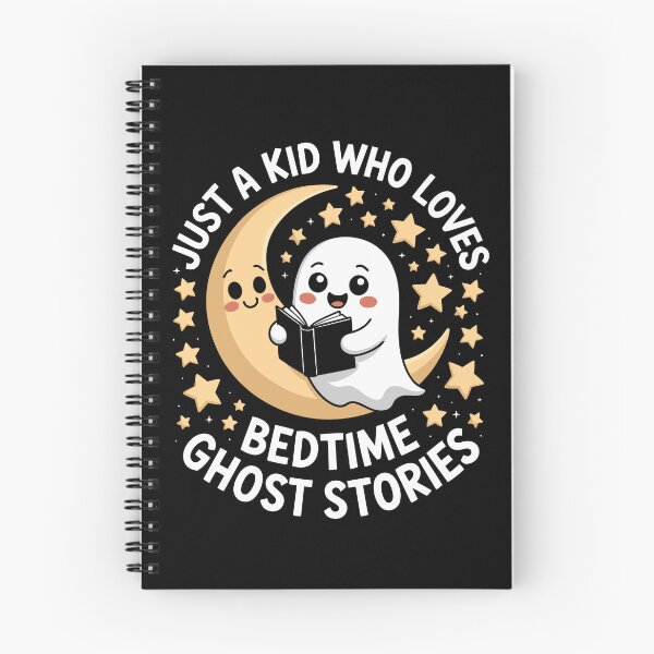 Item preview, JUST A KID WHO LOVES BEDTIME GHOST STORIES designed and sold by jkrphoto.