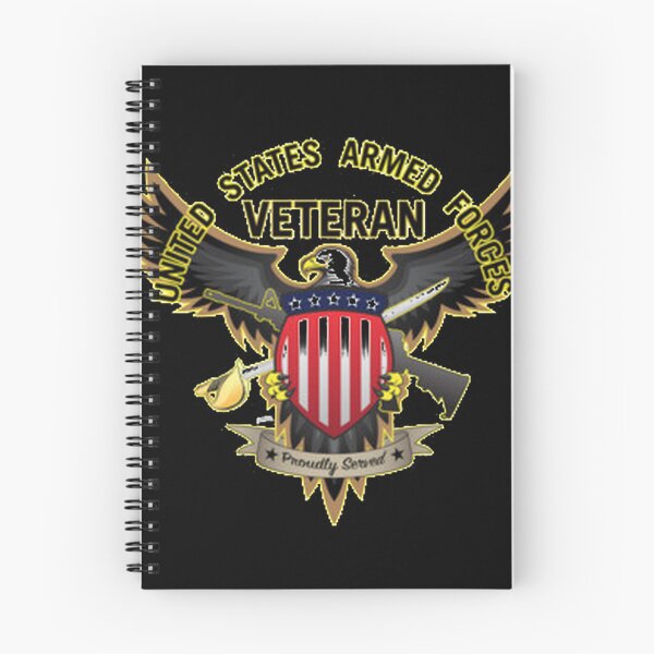 Item preview, United States Armed Forces Veteran Proudly Served designed and sold by stickafix.