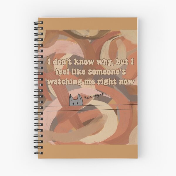 Item preview, Someone's watching me - funny cat abstract art designed and sold by Cris shop.