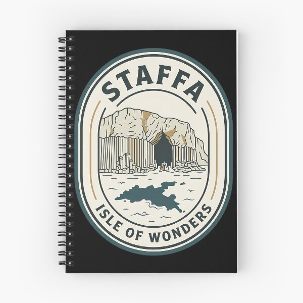 Item preview, Staffa Isle of Wonders Vintage Travel Emblem designed and sold by k3rstman1.