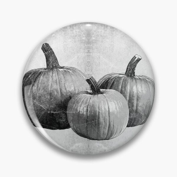 Item preview, Cluster of Three Ribbed Pumpkins designed and sold by Ghoul Enterprises.
