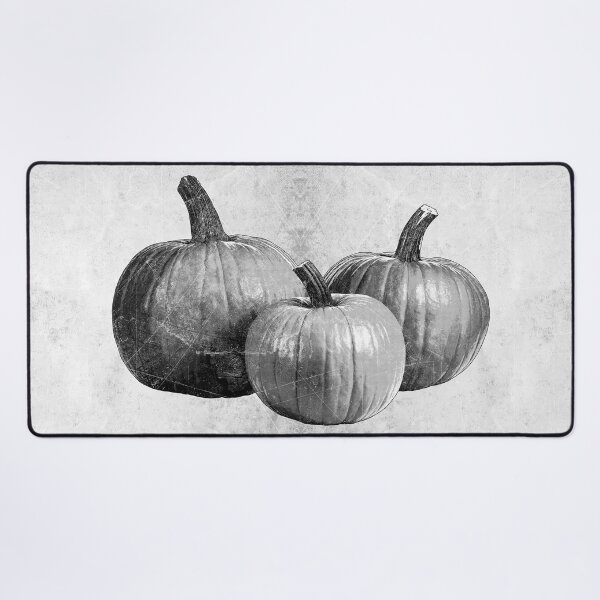 Item preview, Cluster of Three Ribbed Pumpkins designed and sold by Ghoul Enterprises.