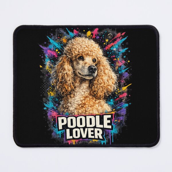 Item preview, Poodle Lover Graffiti Dog Portrait designed and sold by Tobull.