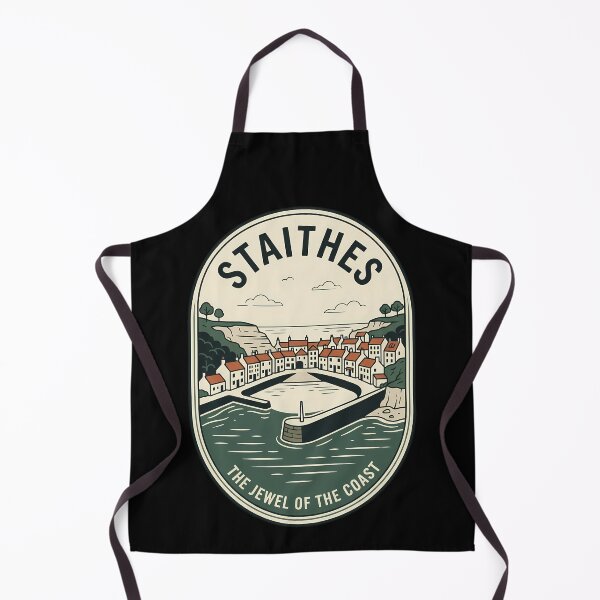Item preview, Staithes North Yorkshire Vintage Travel Emblem designed and sold by k3rstman1.