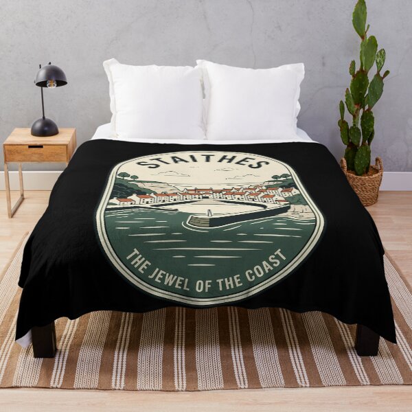 Item preview, Staithes North Yorkshire Vintage Travel Emblem designed and sold by k3rstman1.