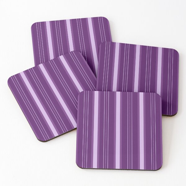 Item preview, Dark Purple & Light Purple Thick and Thin Stripes designed and sold by KSimpson838.