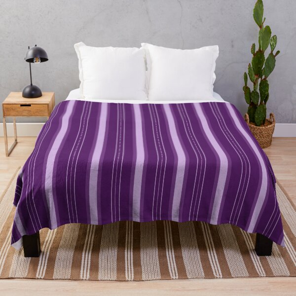 Item preview, Dark Purple & Light Purple Thick and Thin Stripes designed and sold by KSimpson838.