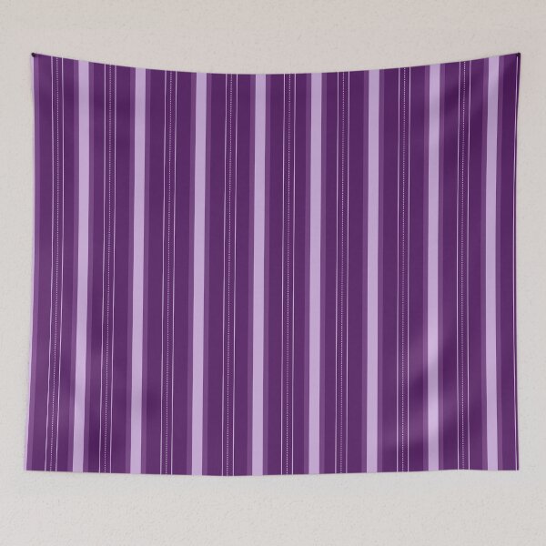 Item preview, Dark Purple & Light Purple Thick and Thin Stripes designed and sold by KSimpson838.