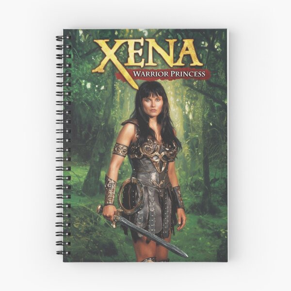 Item preview, Warrior Princess Vintage Gouache Poster - Retro Fantasy TV Art designed and sold by ElvisVintagePosters.