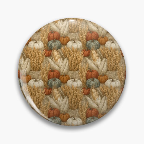 Item preview, Cozy Harvest Abundance: Wheat Sheaf & Heirloom Pumpkin designed and sold by TJ Art and Camera.