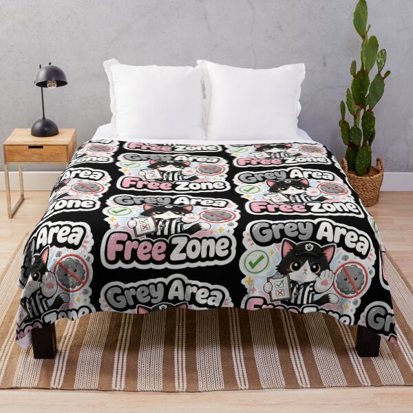 Item preview, Grey Area Free Zone designed and sold by amyness.