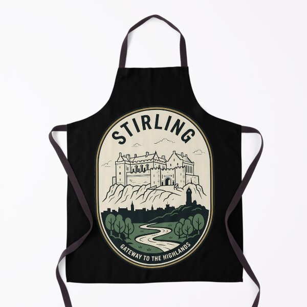 Item preview, Stirling Scotland Castle Vintage Travel Emblem designed and sold by k3rstman1.