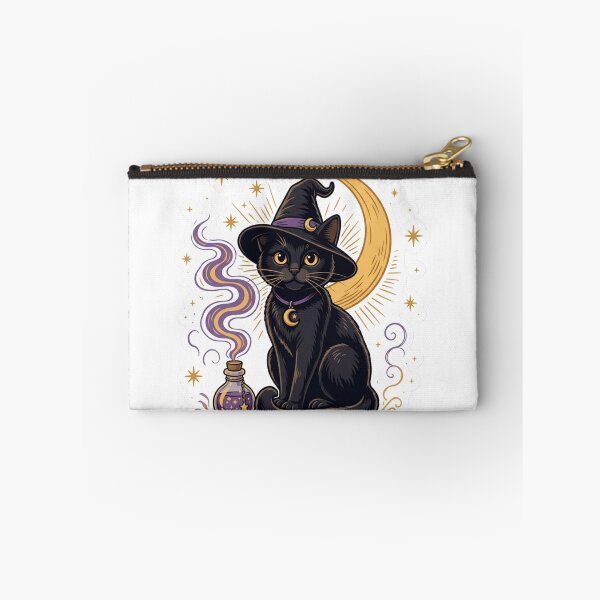 Item preview, Witch Cat design designed and sold by weedleaf420.