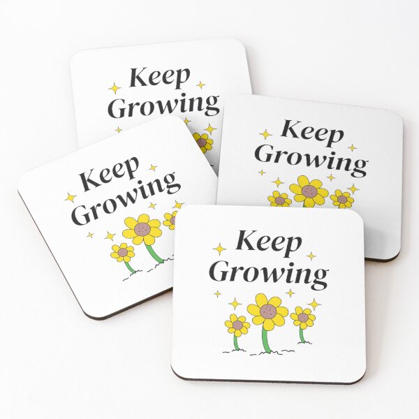 Item preview, Keep Growing with Sunflower Quotes designed and sold by dnz7Art.