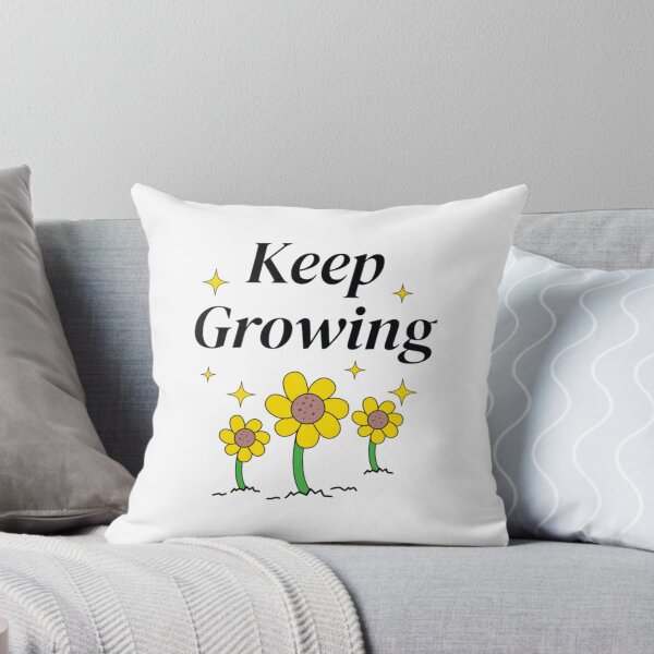 Item preview, Keep Growing with Sunflower Quotes designed and sold by dnz7Art.