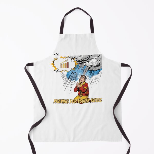 Item preview, Praying For Lower Rates Funny Mortgage Interest Rate Meme designed and sold by Neurospicy Trolls.