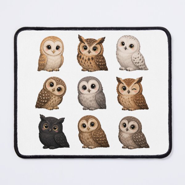 Item preview, Cute Kawaii Owl Collection designed and sold by MySthore.